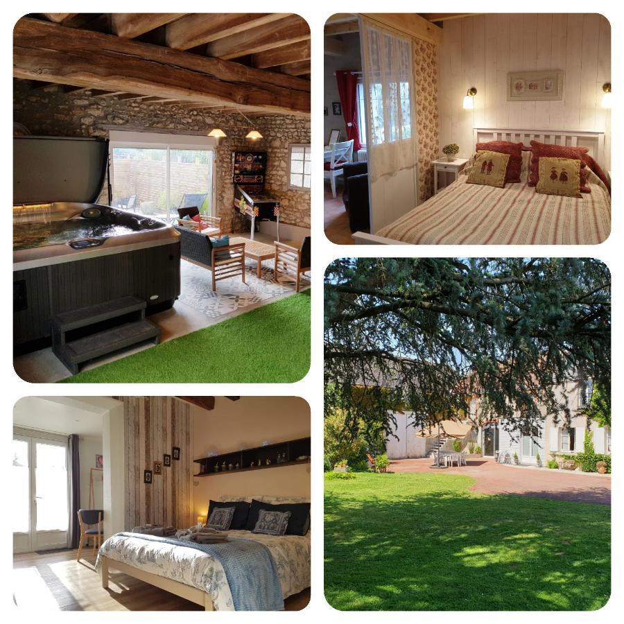 Le Grand Cedre Spa Et Sauna Interieur Piscine Marolles  Bagian luar foto
